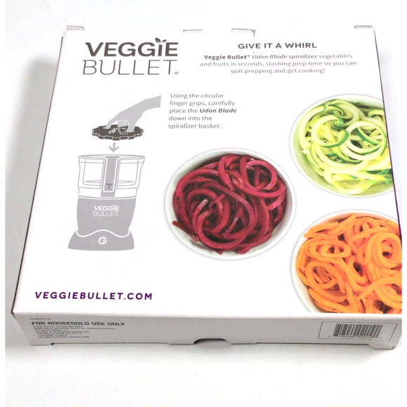 Veggie Bullet Blade Fruit Vegetable Slicers Cutter Shaver Udon Blade - Picture 2 of 3